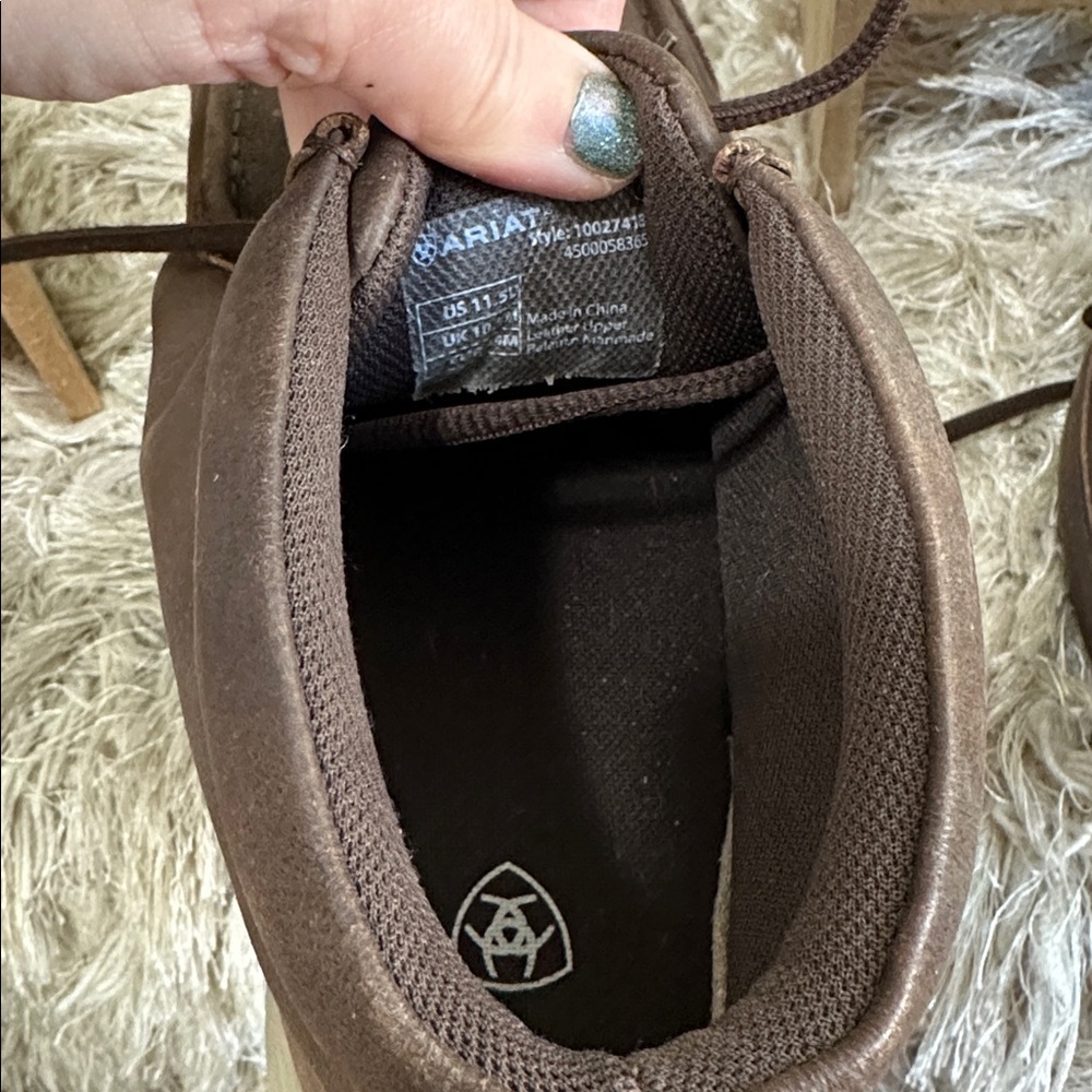 ARIAT Mens Brown Spitfire H20
Waterproof Moc Toe Casual Boots Size 11.5 D Width - Picture 15 of 17